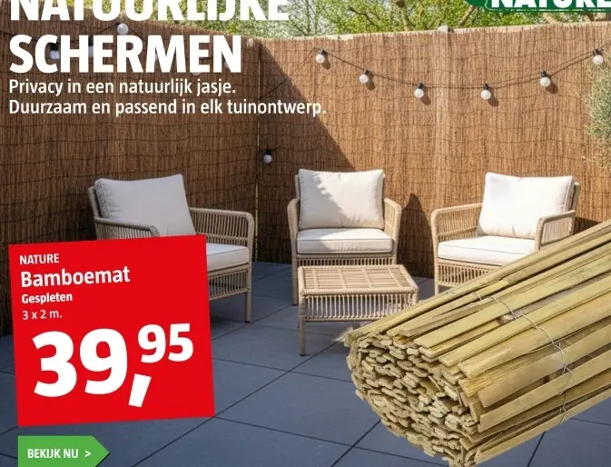 Aanbieding: Bamboemat