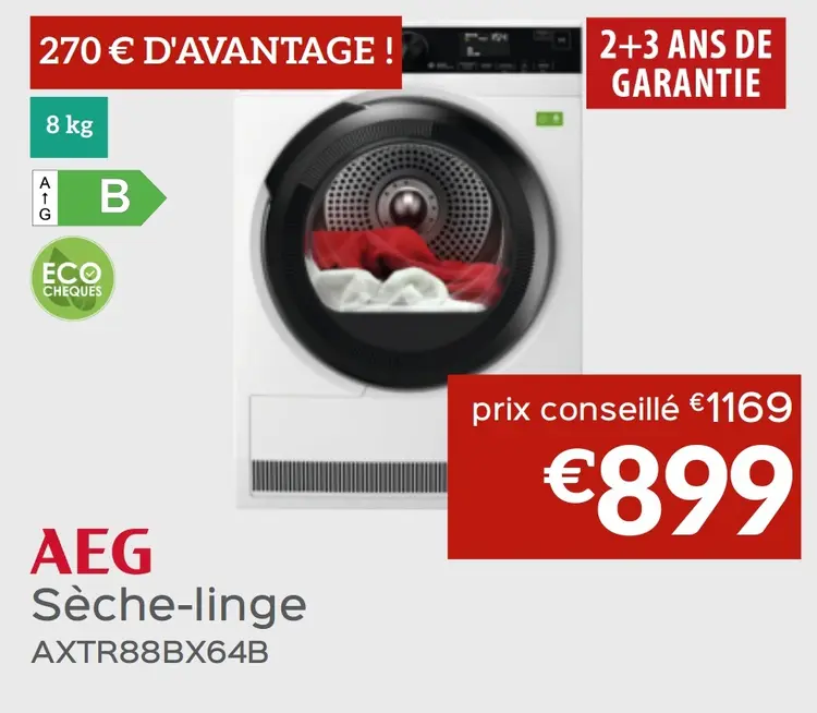 Offre: Sèche-linge
