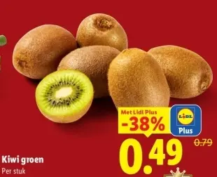 Aanbieding: Kiwi groen