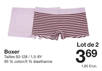 Offre: Boxer
