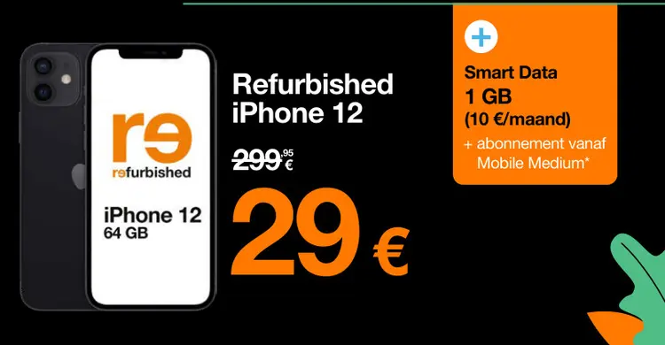 Promotie: Refurbished iPhone 12