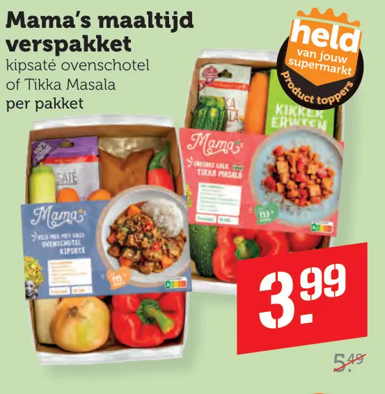 Aanbieding: Mama's maaltijd verspakket