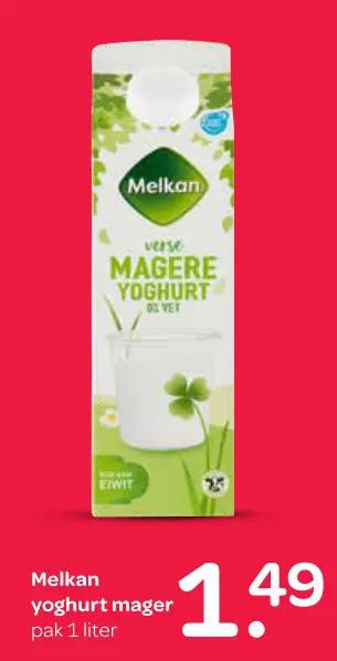 Aanbieding: yoghurt mager