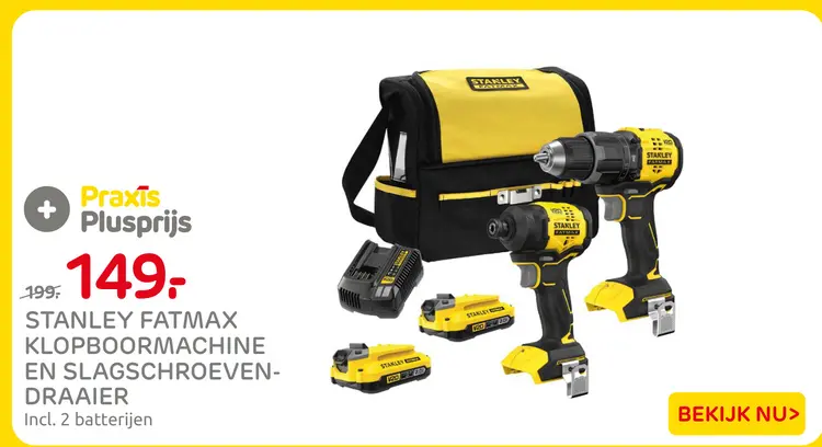 Aanbieding: Klopboormachine en slagschroevendraaier