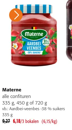 Promotie: Materne confituren