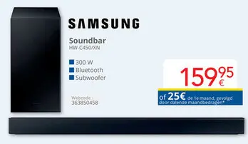 Promotie: Soundbar