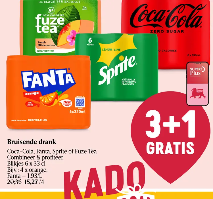 Promotie: Bruisende drank