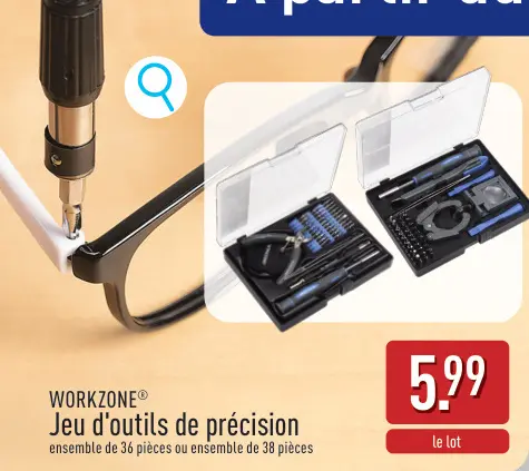 Offre: Jeu d'outils de précision