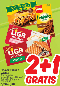 Aanbieding: LIGA OF NATURE VALLEY