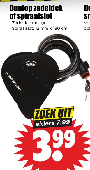 Aanbieding: Zadeldek of spiraalslot