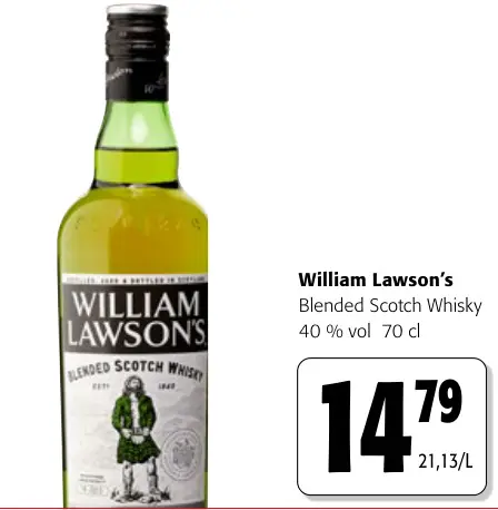 Promotie: Blended Scotch Whisky