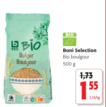 Offre: Bio boulgour