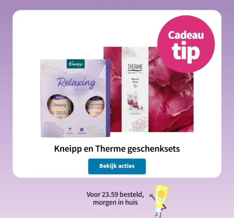 Aanbieding: geschenksets