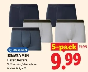 Aanbieding: Heren boxers