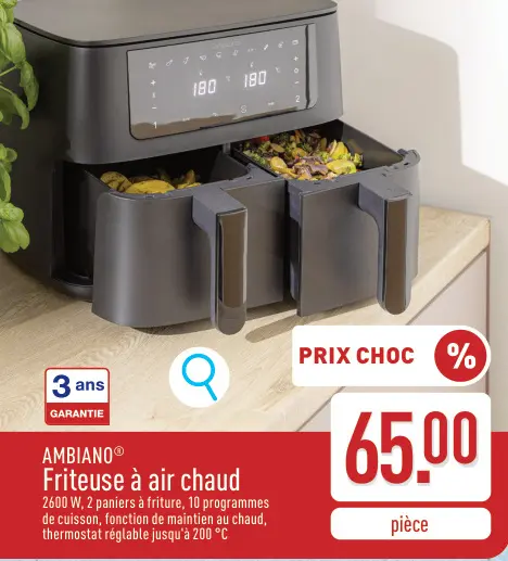 Offre: Friteuse à air chaud