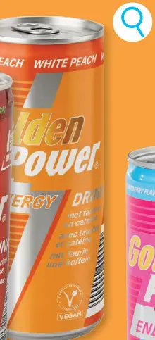 Offre: Boisson energisante peach