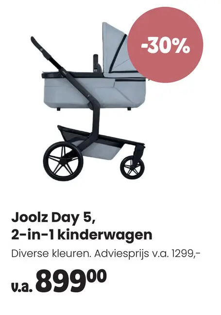 Aanbieding: Joolz Day 5, 2-in-1 kinderwagen