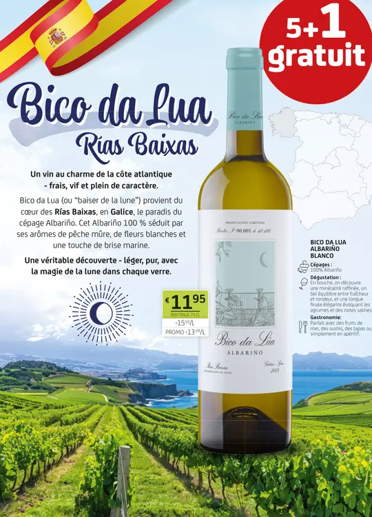 Offre: Bico da Lua Albariño Blanco