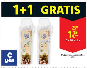 Aanbieding: Ontschminkingsschijfjes