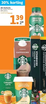 Aanbieding: Alle Starbucks