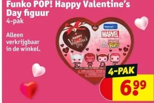Promotie: Funko POP! Happy Valentine's Day figuur