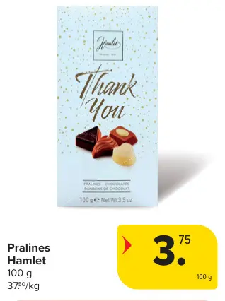 Promotie: Pralines