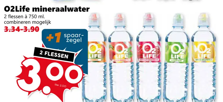 Aanbieding: mineraalwater