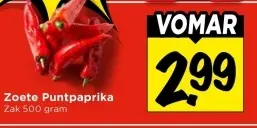 Aanbieding: Zoete Puntpaprika