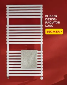 Aanbieding: Plieger Design-Radiator Lugo