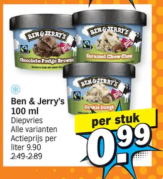 Aanbieding: Ben & Jerry's