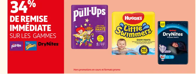 Promotie: Pull-Ups, Little Swimmers, DryNites