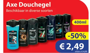 Aanbieding: Axe Douchegel