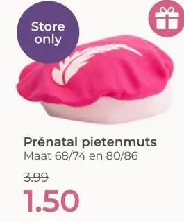 Aanbieding: pietenmuts