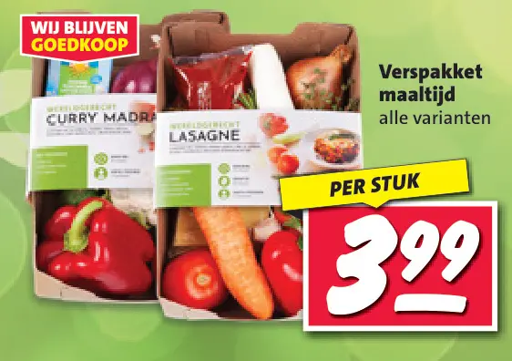 Aanbieding: Verspakket maaltijd