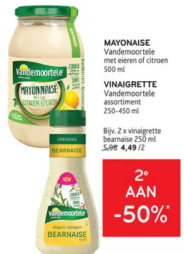 Aanbieding: Mayonaise of vinaigrette