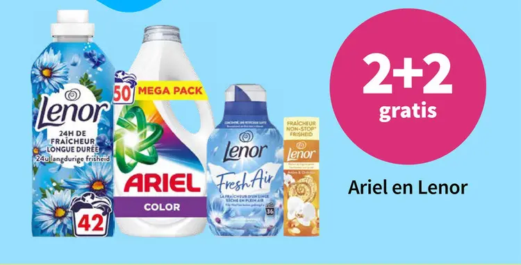 Aanbieding: Ariel en Lenor