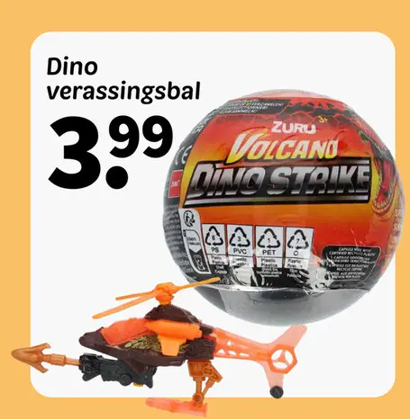Promotie: Dino verrassingsbal
