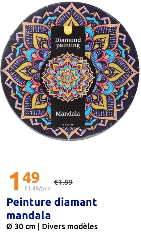 Offre: Peinture diamant mandala
