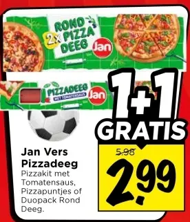 Aanbieding: Pizzadeeg