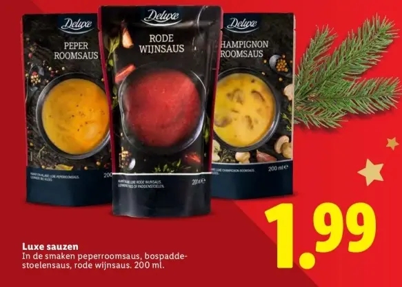 Aanbieding: Luxe sauzen