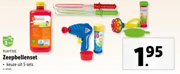 Aanbieding: Zeepbellenset