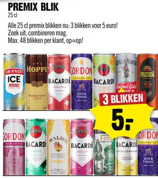 Aanbieding: Premix Blik