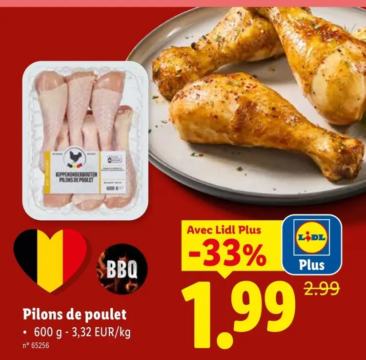 Offre: Pilons de poulet