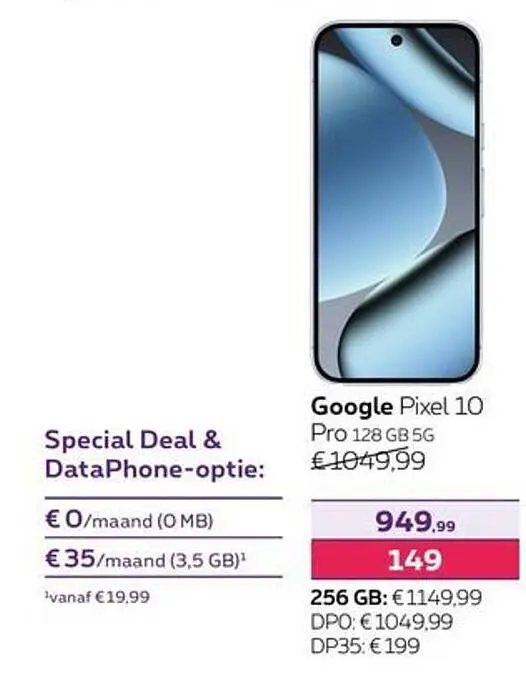 Aanbieding: Pixel 10 Pro