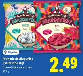 Aanbieding: Fruit uit de diepvries Caribische stijl