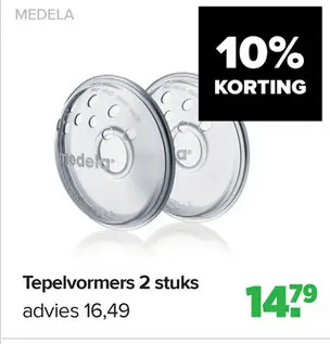 Aanbieding: Tepelvormers