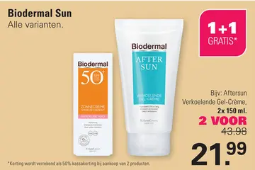Aanbieding: Biodermal Sun