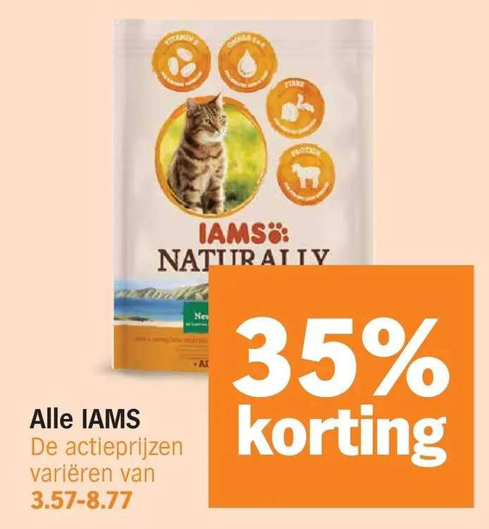 Aanbieding: IAMS Naturally