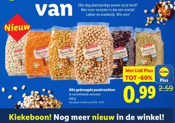 Aanbieding: Alle gedroogde peulvruchten