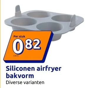 Aanbieding: Siliconen airfryer bakvorm